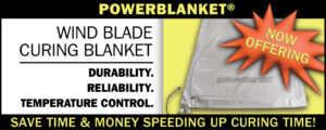 Powerblanket, Wind Blade curing blanket.